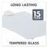 Quartet Glass Dry Erase Desktop Easel, 11 x 9, White (GDE119)