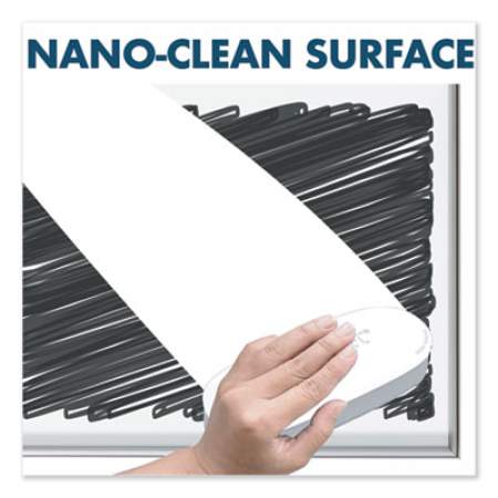 Quartet Fusion Nano-Clean Magnetic Whiteboard, 36 x 24, Silver Frame (NA3624F)