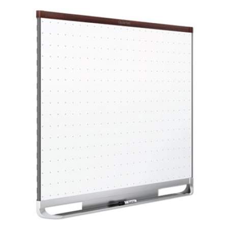 Quartet Prestige 2 Total Erase Whiteboard, 72 x 48, Mahogany Color Frame (TE547MP2)
