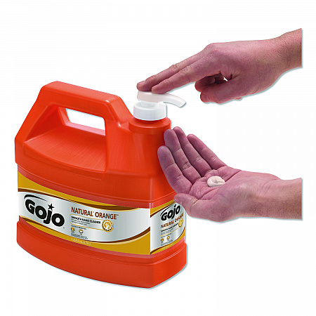 NATURAL ORANGE Smooth Hand Cleaner, Citrus Scent, 1 gal, 4/Carton (094504)