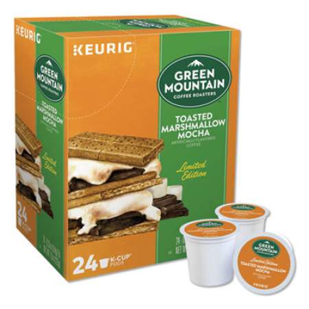 Green Mountain Coffee Toasted Marshmallow Mocha Coffee K-Cups, 24/Box (5807)