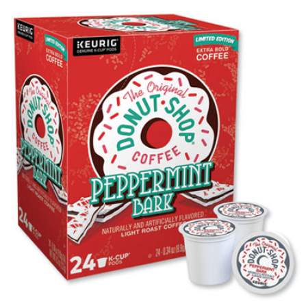 The Original Donut Shop Peppermint Bark K-Cup Pods, 24/Box (7428)
