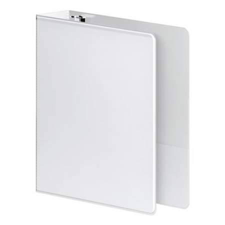 Wilson Jones Heavy-Duty D-Ring View Binder with Extra-Durable Hinge, 3 Rings, 2" Capacity, 11 x 8.5, White (38544W)
