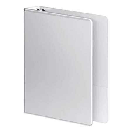 Wilson Jones Heavy-Duty D-Ring View Binder with Extra-Durable Hinge, 3 Rings, 1.5" Capacity, 11 x 8.5, White (38534W)