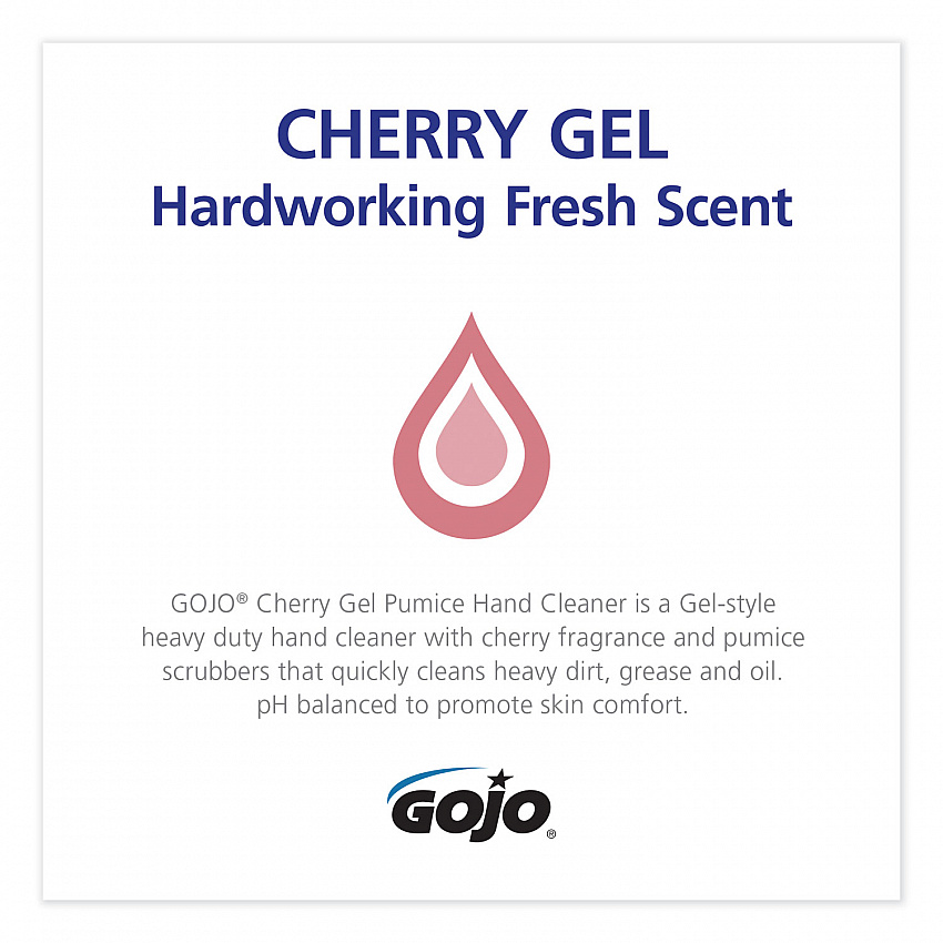 Cherry Gel Pumice Hand Cleaner, Cherry Scent, 1 gal (235802EA)