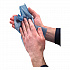 FAST TOWELS Hand Cleaning Towels, 2-Ply, 7.75 x 11, Fresh Citrus, Blue, 60/Pack, 6 Packs/Carton (628506)