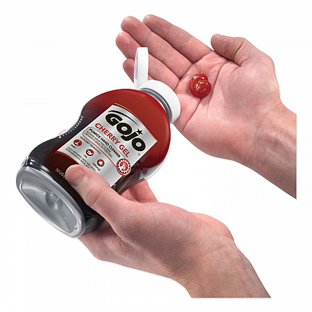 Cherry Gel Pumice Hand Cleaner, Cherry Scent, 10 oz, 8/Carton (235408)
