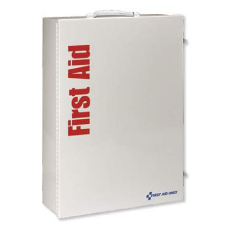 First Aid Only ANSI Class B+ 4 Shelf First Aid Station with Medications, 1,461 Pieces, Metal Case (90576)