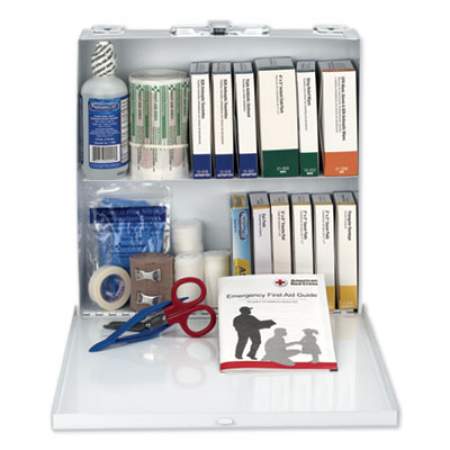 First Aid Only First Aid Station for 50 People, 196 Pieces, OSHA Compliant, Metal Case (226U)