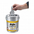 Scrubbing Towels, Hand Cleaning, 2-Ply, 10.5 x 12, Silver/Yellow, 72/Bucket, 6/Carton (639606)