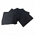 Cocktail Napkins, 2-Ply, 9 x 9, Black, 2,000/Carton (1402)