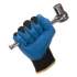 KleenGuard G40 Nitrile Coated Gloves, 240 mm Length, Large/Size 9, Blue, 12 Pairs (40227)