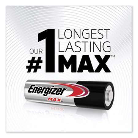 Energizer MAX Alkaline AA Batteries, 1.5 V, 4/Pack (E91BP4)