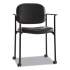 HON VL616 Stacking Guest Chair with Arms, Supports Up to 250 lb, Black (VL616SB11)