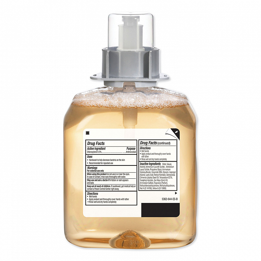 Luxury Foam Antibacterial Handwash, Refill for FMX-12 Dispenser, Fresh Fruit Scent, 1,250 mL (516204EA)