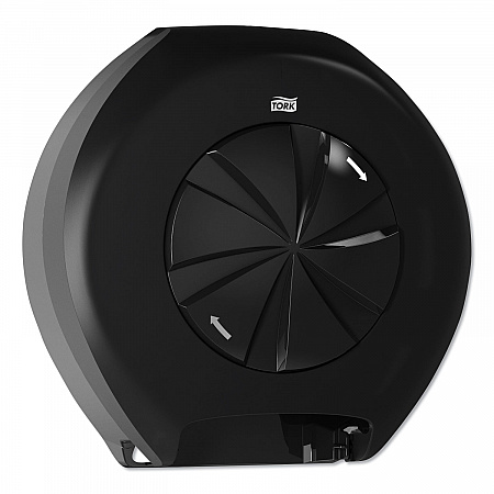 3 Roll Bath Tissue Roll Dispenser for OptiCore, 14.12 x 6.31 x 14.56, Black (565828)