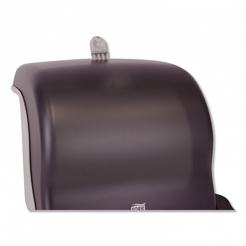 Compact Hand Towel Roll Dispenser, 12.49 x 8.6 x 12.82, Smoke (83TR)