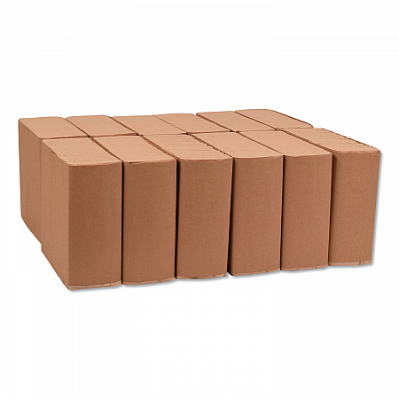 Universal Dinner Napkins, 1-Ply, 15 x 17, Natural Brown, 250/Pack, 12 Pack/Carton (N5186)