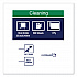 Cleaning Cloth, 12.6 x 10, White, 500 Wipes/Carton (510137)