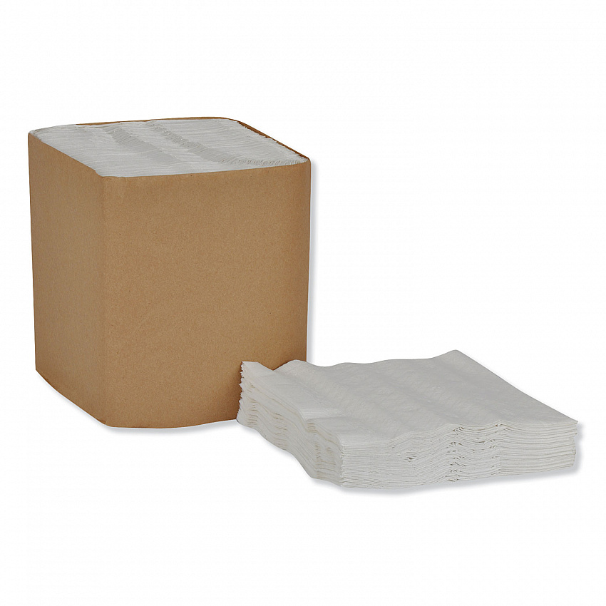 Universal Dinner Napkins, 1-Ply, 17 x 17, 1/4 Fold, White, 4008/Carton (N7141A)