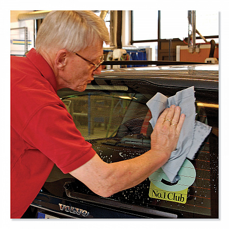 Windshield Towel, 2-Ply, 9.13 x 10.25, Blue, 140/Pack, 16 Packs/Carton (192122)