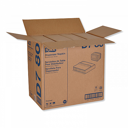 Universal Masterfold Dispenser Napkins, 1-Ply, 13 x 12, White, 6,000/Carton (D780)
