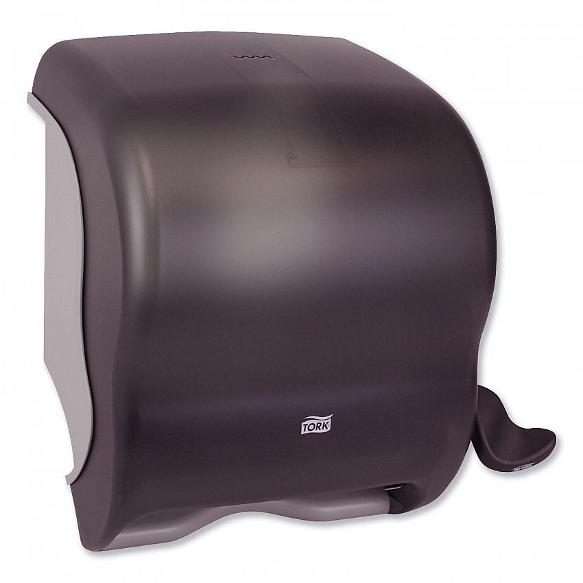 Compact Hand Towel Roll Dispenser, 12.49 x 8.6 x 12.82, Smoke (83TR)