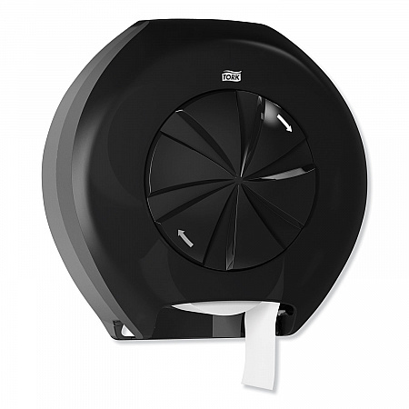 3 Roll Bath Tissue Roll Dispenser for OptiCore, 14.12 x 6.31 x 14.56, Black (565828)