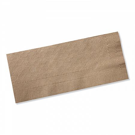 Universal Dinner Napkins, 1-Ply, 15 x 17, Natural Brown, 250/Pack, 12 Pack/Carton (N5186)