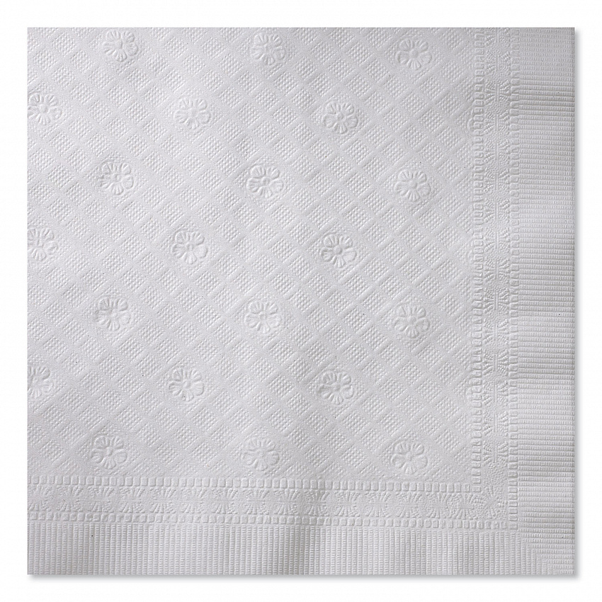 Universal Dinner Napkins, 1-Ply, 17 x 17, 1/4 Fold, White, 4008/Carton (N7141A)