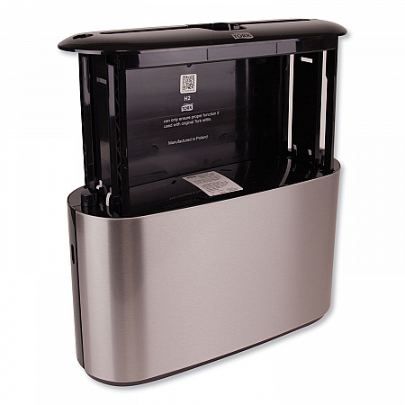 Xpress Countertop Towel Dispenser, 12.68 x 4.56 x 7.92, Stainless Steel/Black (302030)