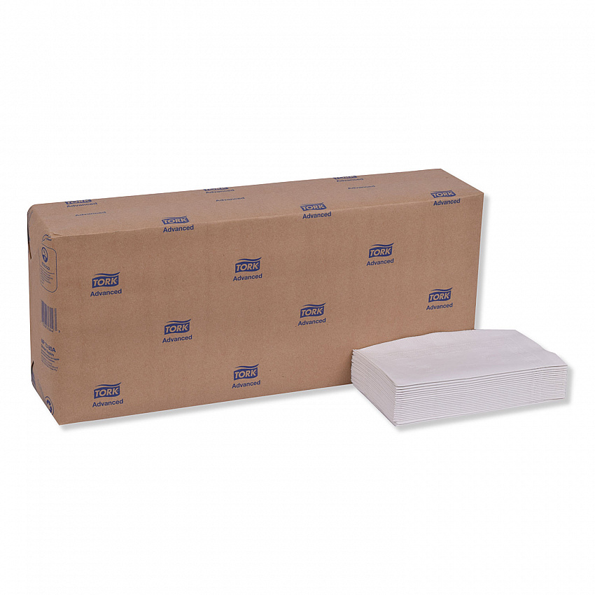 Advanced Dinner Napkin, 3-Ply, 17 x 16.12, 1/8 Fold, White,1,740/Carton (NP7380A)