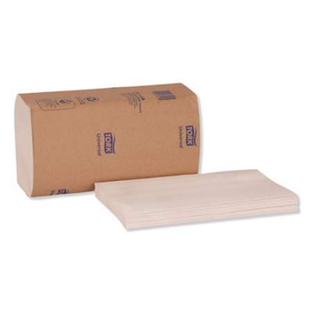 Tork Universal Singlefold Hand Towel, 9.13 x 10.25, White, 250/Pack,16 Packs/Carton (SB1840A)