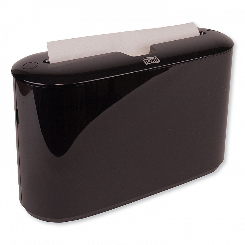 Xpress Countertop Towel Dispenser, 12.68 x 4.56 x 7.92, Black (302028)