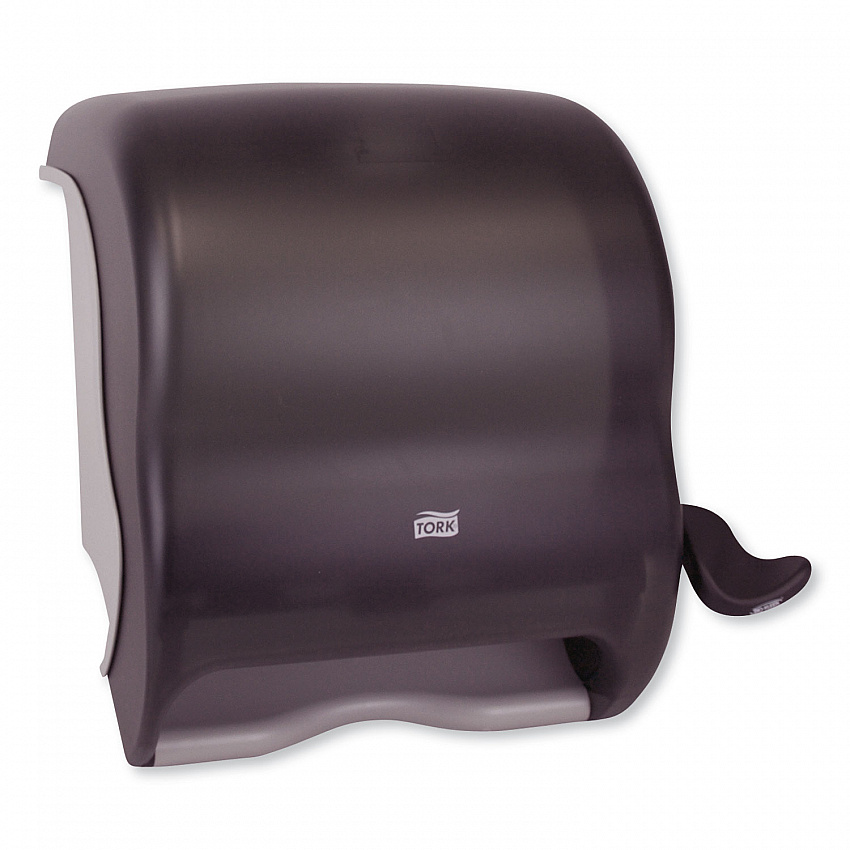 Compact Hand Towel Roll Dispenser, 12.49 x 8.6 x 12.82, Smoke (83TR)