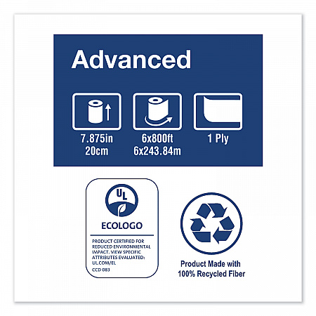 Advanced Hardwound Roll Towel, 1-Ply, 7.88