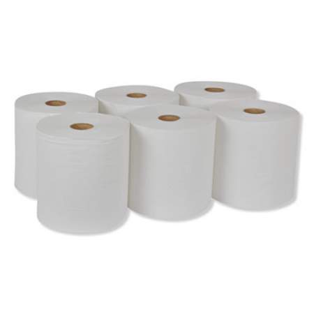 Tork Universal Hand Towel Roll, 7.88" x 800 ft, White, 6 Rolls/Carton (RB8002)