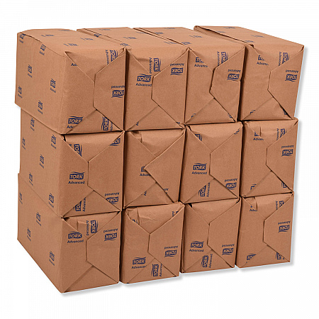 Advanced Masterfold Dispenser Napkin, 1-Ply, 12 x 17, Natural, 500/Pack, 12 Packs/Carton (D806E)