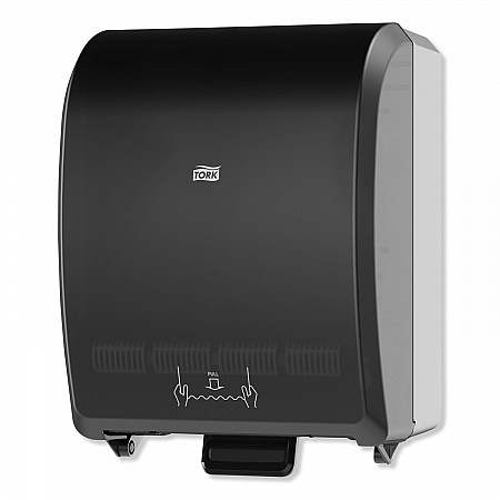 Mechanical Hand Towel Roll Dispenser, H71 System, 12.32 x 9.32 x 15.95, Black (772728)