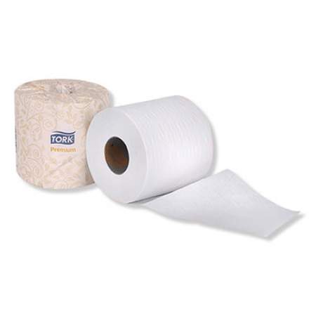Tork Premium Bath Tissue, Septic Safe, 2-Ply, White, 3.75" x 4", 625 Sheets/Roll, 48 Rolls/Carton (246325)