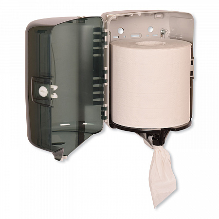 Centerfeed Hand Towel Dispenser, 10.13 x 10 x 12.75, Smoke (93T)