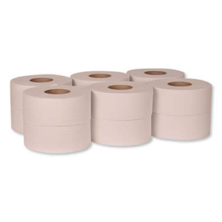 Tork Universal Jumbo Bath Tissue, Septic Safe, 1-Ply, White, 3.48" x 2,000 ft, 12 Roll/Carton (TJ0912A)
