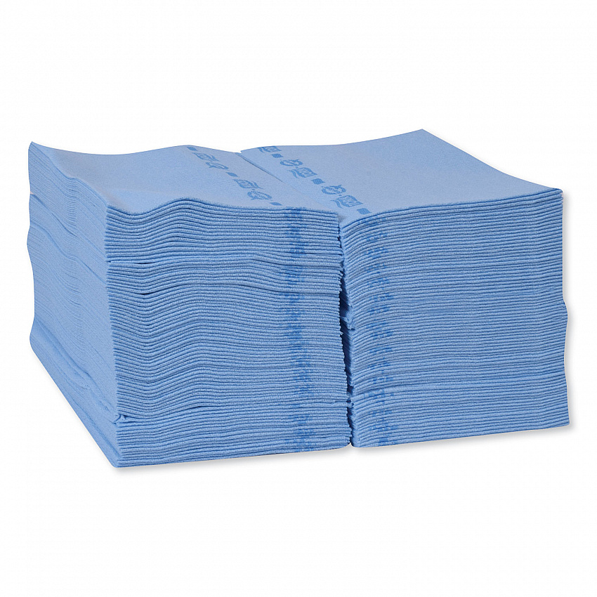 Foodservice Cloth, 13 x 21, Blue, 150/Carton (192196)
