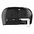 High Capacity Bath Tissue Roll Dispenser for OptiCore, 16.62 x 5.25 x 9.93, Black (565528)