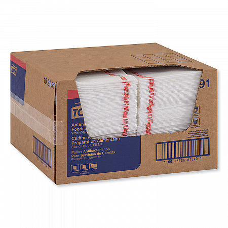 Foodservice Cloth, 13 x 24, White, 150/Carton (192191)