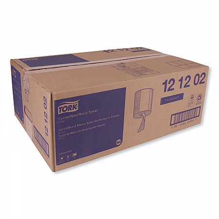 Advanced Centerfeed Hand Towel, 2-Ply, 8.25 x 11.8, White, 610/Roll, 6/Carton (121202)