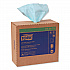 Low-Lint Cleaning Cloth, 1-Ply, 9 x 16.5, Unscented, Turquoise, 100/Box, 8 Boxes/Carton (192475)