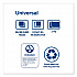 Universal Facial Tissue, 2-Ply, White, 100 Sheets/Box, 30 Boxes/Carton (TF6710A)