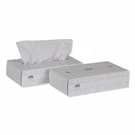 Advanced Facial Tissue, Flat Box, 2-Ply, White, 100 Sheets/Box, 30 Boxes/Carton (TF6810)