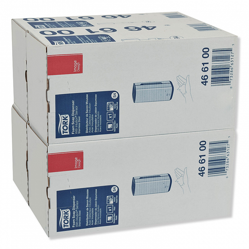 Image Design Foam Skincare Automatic Dispenser with Intuition Sensor, 1 L, 4.5 x 5.12 x 10.62, Stainless Steel (466100)